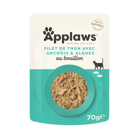 Applaws - Sachet Fraîcheur Thon et Anchois pour Chat - 70g