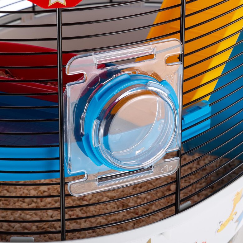 Ferplast - Cage Circus Fun Black - 34x49x42cm Image numéro 4 Ferplast - Cage Circus Fun Black - 34x49x42cm Image numéro 4