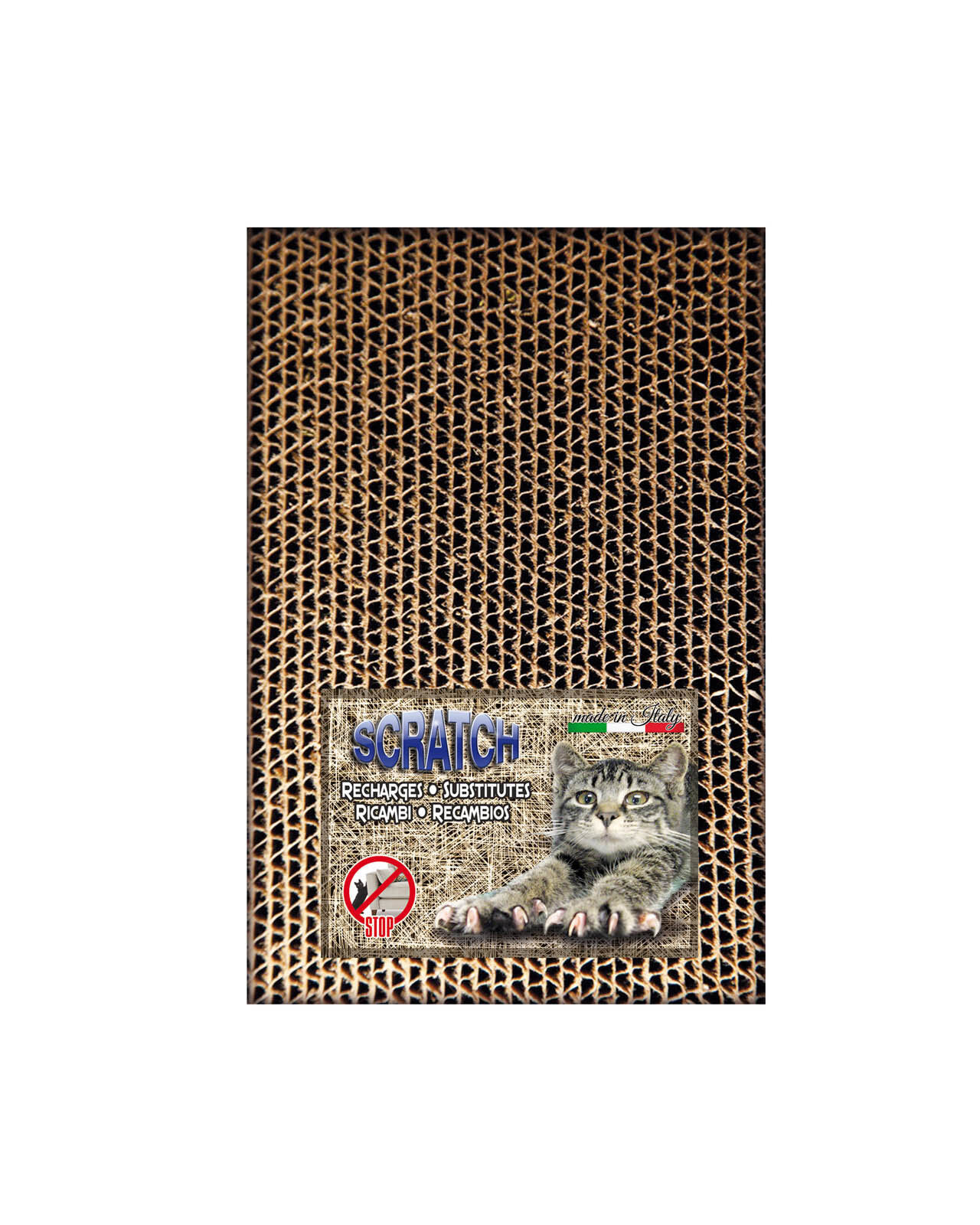 Animalis - Recharge Griffoir Bill pour Chat - 20cm Image num&eacute;ro 1