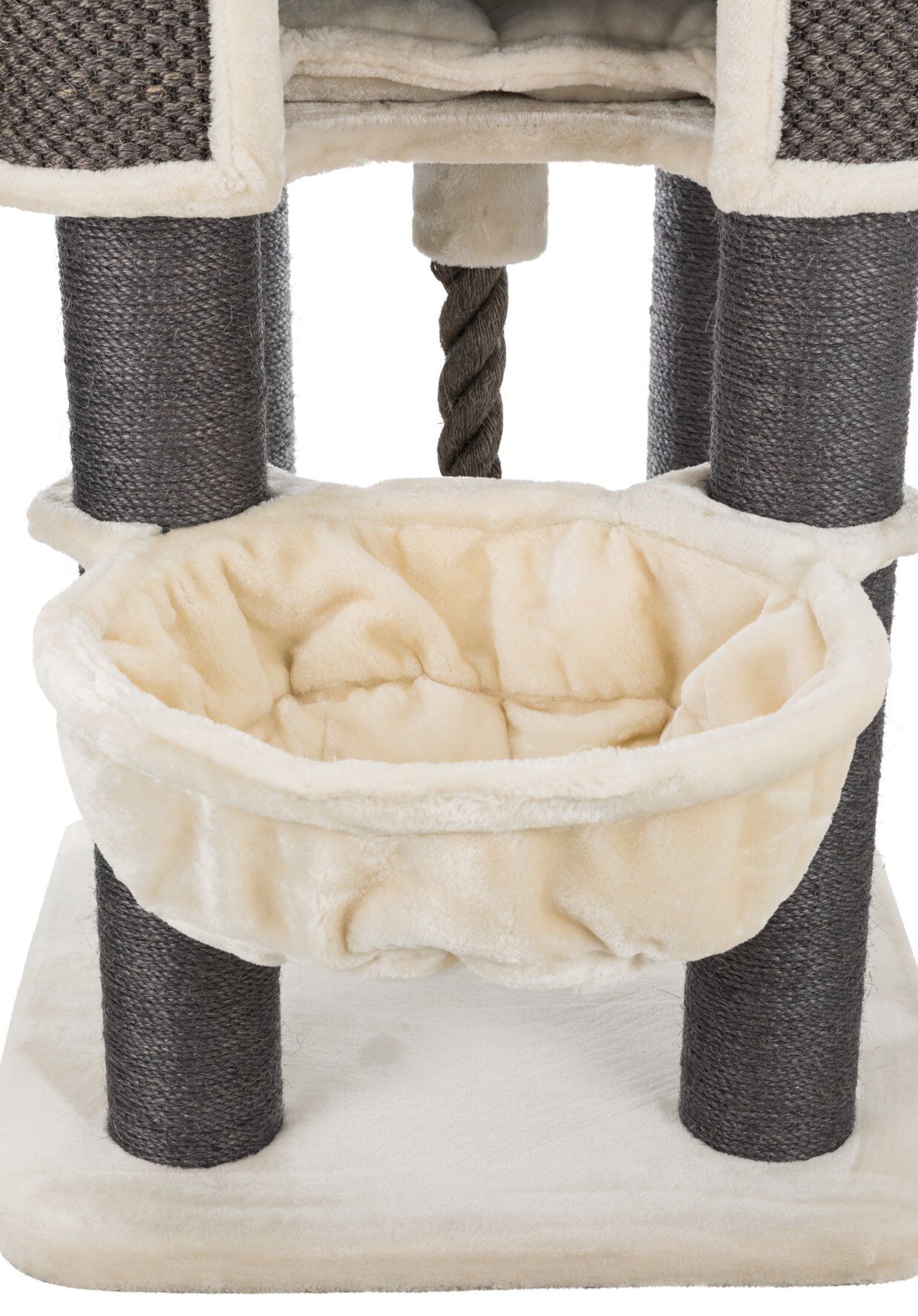 Trixie - Arbre &agrave; Chat XXL Humberto Cr&egrave;me et Gris pour Chat - 174cm Image num&eacute;ro 4
