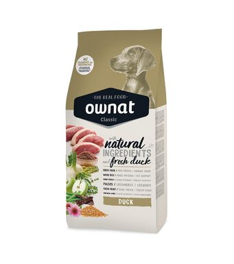 Ownat - Croquettes Classic Duck pour Chiens