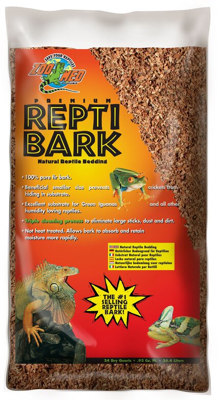 Zoomed - Écorce Repti Bark Premium pour Reptiles - 26L Image numéro 1 Zoomed - Écorce Repti Bark Premium pour Reptiles - 26L Image numéro 1