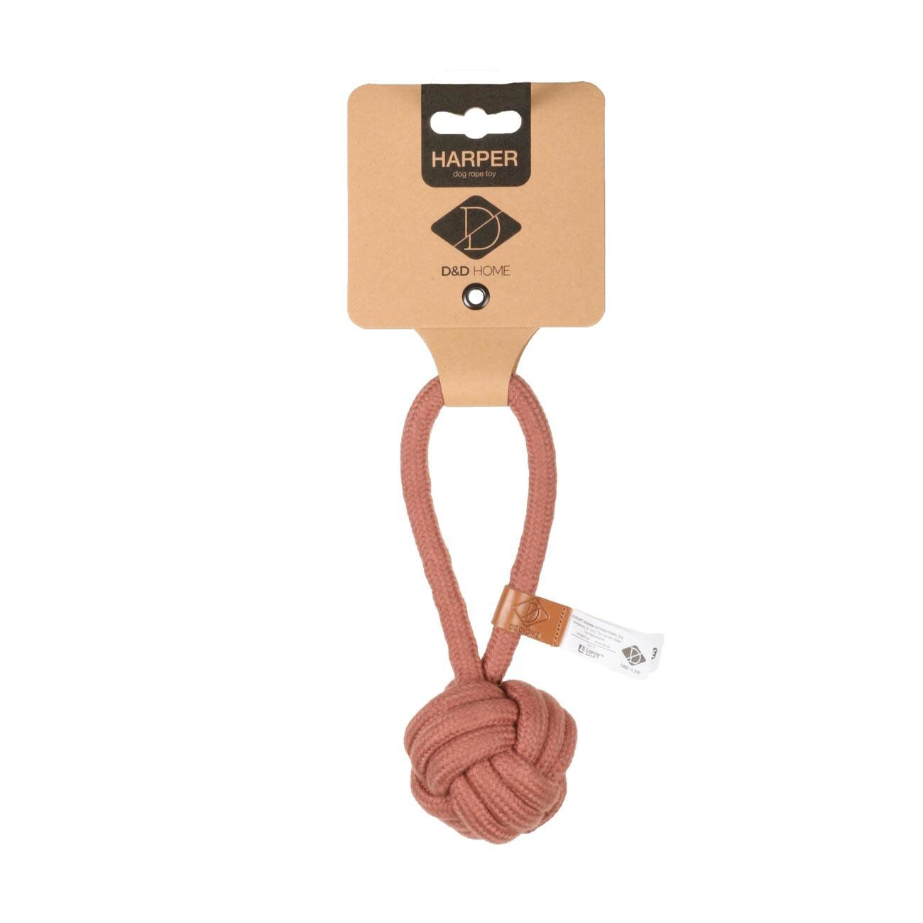 D&D - Balle Avec Boucle Harper XS - 18,5cmx10mm Rose Image num&eacute;ro 1