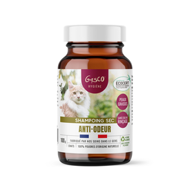 Gasco - Shampoing Sec Peau Grasse Pour Chat - 100g