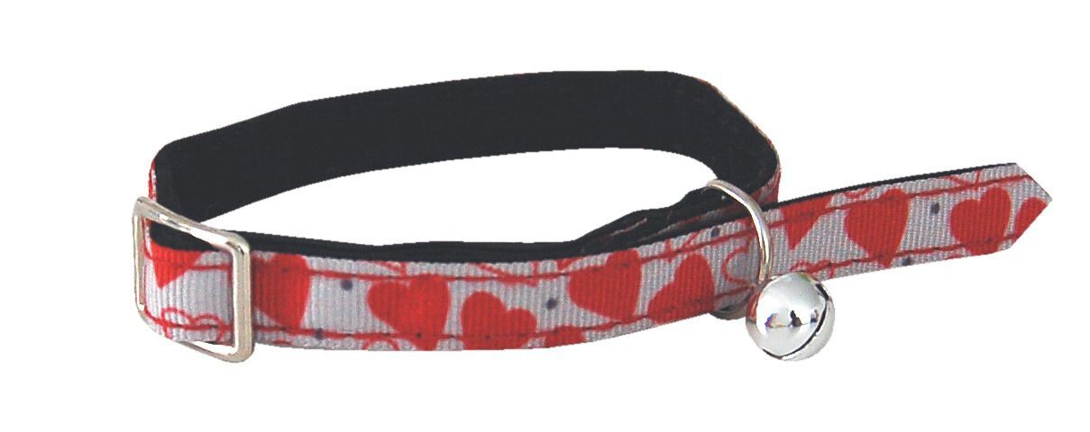 Animalis - Collier Sublime C&oelig;ur pour Chat - Rouge Image num&eacute;ro 2