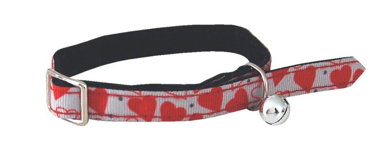 Animalis - Collier Sublime Cœur pour Chat - Rouge Image numéro 2 Animalis - Collier Sublime Cœur pour Chat - Rouge Image numéro 2