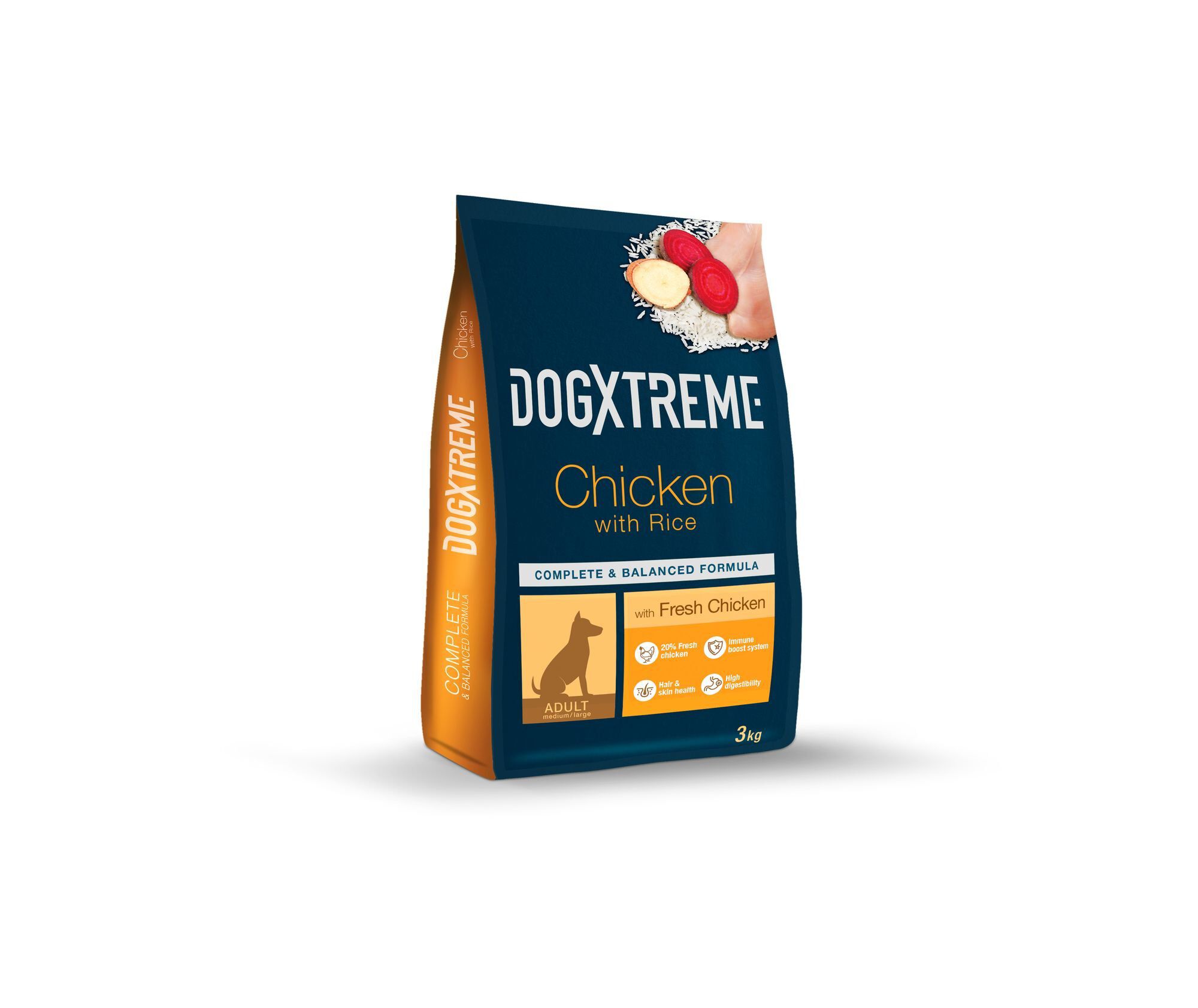DogXtreme - Croquettes au Poulet Frais pour Chien de Toute Race - 3Kg Image num&eacute;ro 2