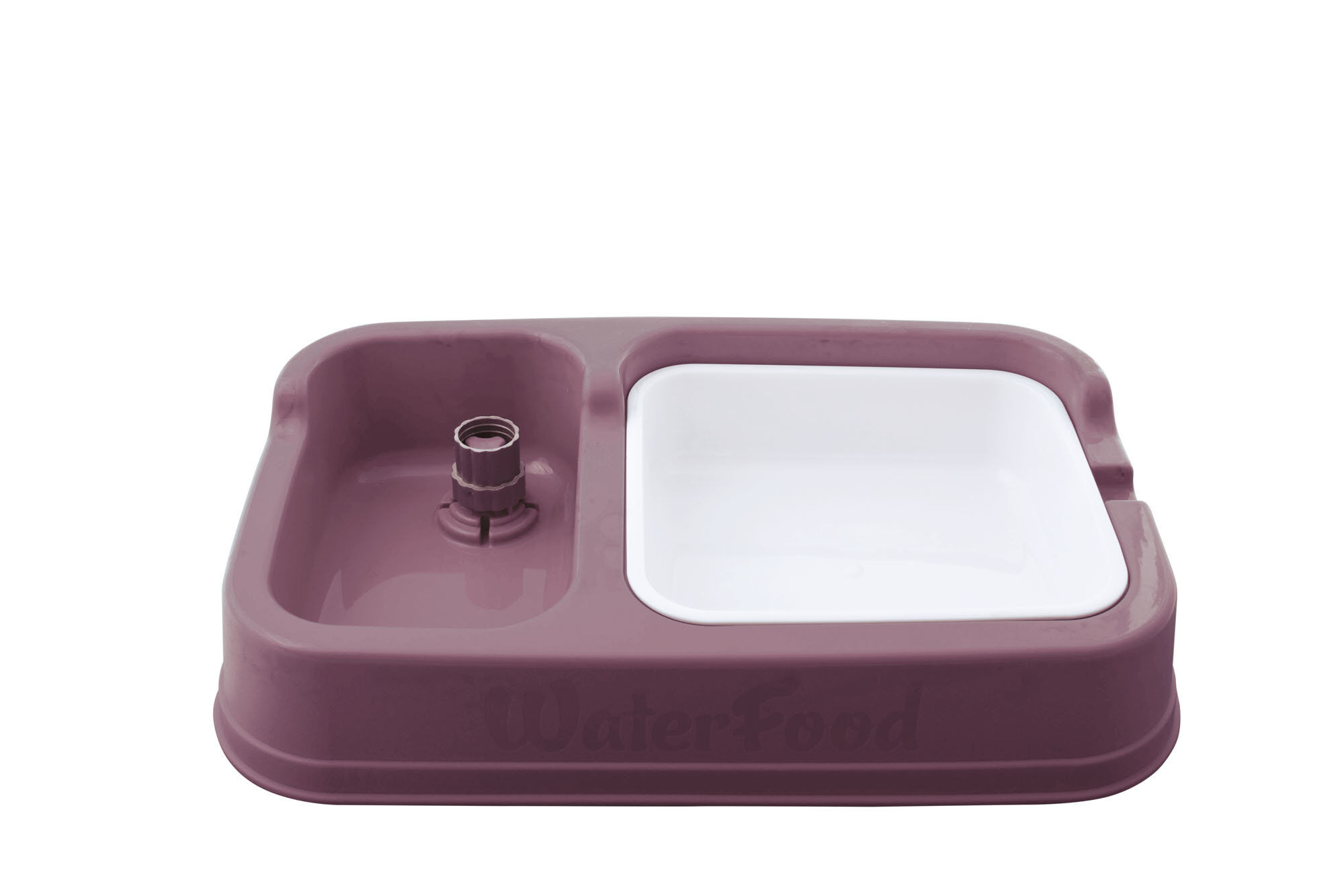 Animalis - Distributeur Eau/Croquettes pour Chien - Rouge Image num&eacute;ro 1