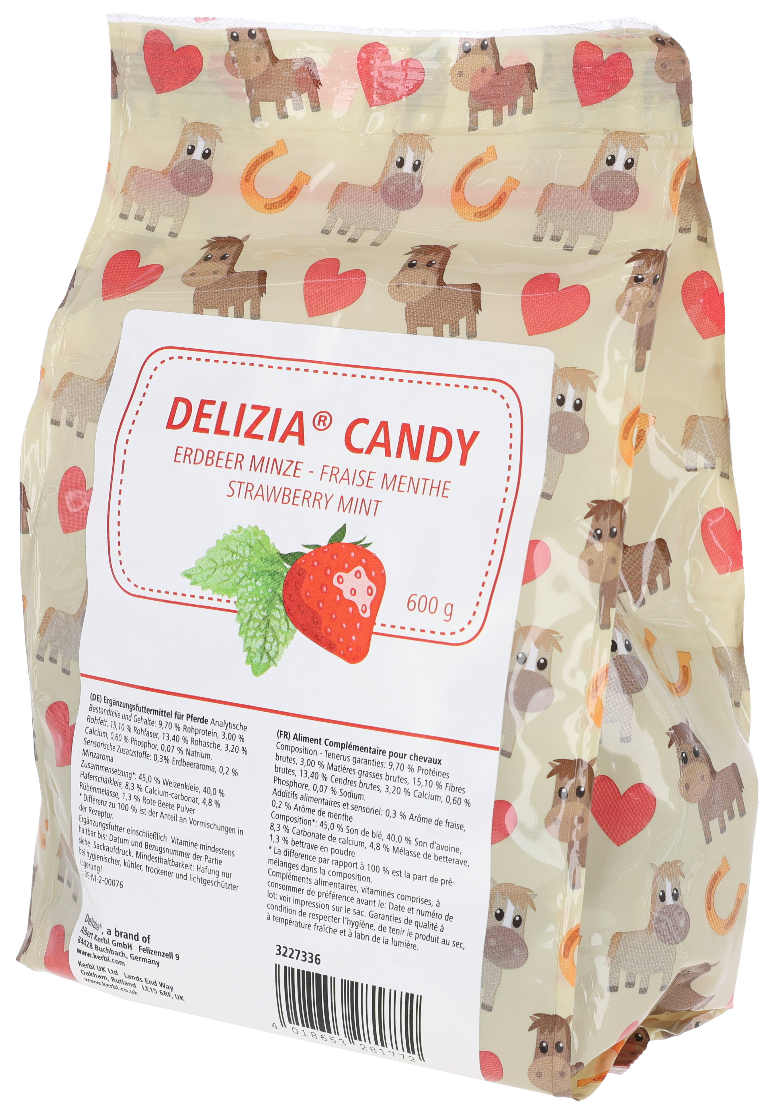 Friandises Delizia Candy fraise/menthe 600 g Image num&eacute;ro 1