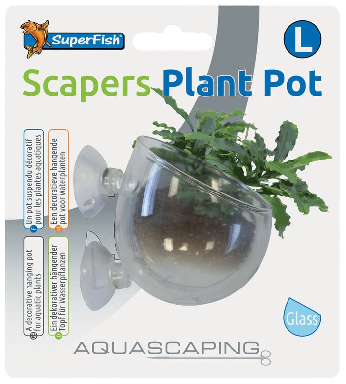 Superfish - Pot à Plante Scapers pour Aquarium - L Image numéro 1 Superfish - Pot à Plante Scapers pour Aquarium - L Image numéro 1
