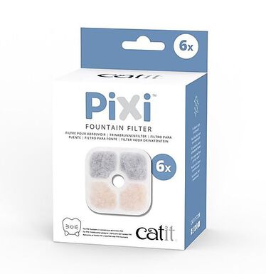 Catit - Filtres à Fontaine Pixi pour Chat - x6