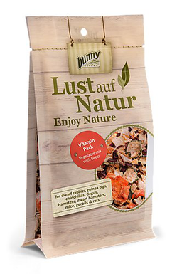 BunnyNature - Snack Enjoy Nature Pack vitaminé mix de légumes et betterave - 50 g