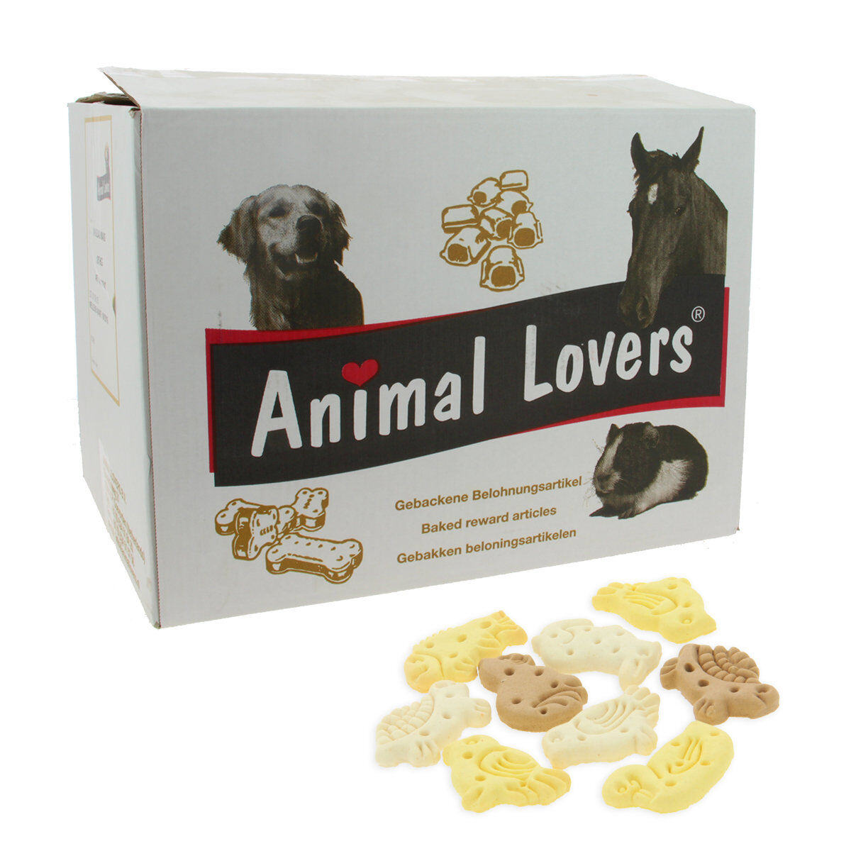 Animal Lovers - Biscuits Petits Animaux pour Chien - 10Kg Image num&eacute;ro 1