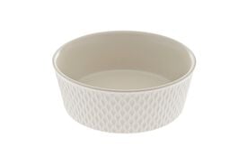 Ferribiella - Bol Porcelaine Galatea Blanc pour Chiens