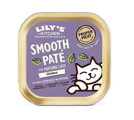 Lily's Kitchen - Barquette Festin au Poulet pour Chats Senior - 85g
