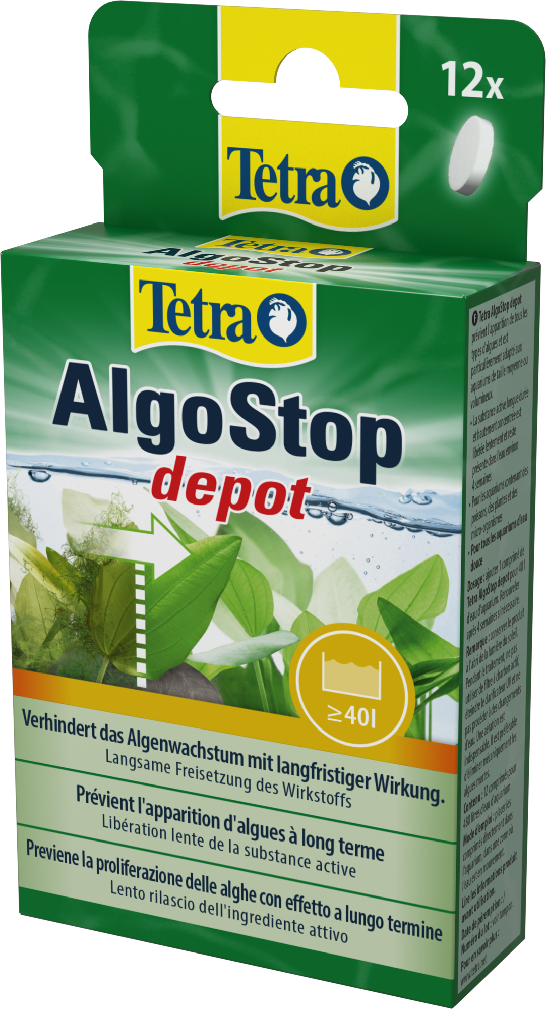Tetra - &Eacute;limine les Algues AlgoStop Depot en Comprim&eacute;s pour Aquarium - x12 Image num&eacute;ro 3