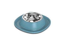 Animalis - Gamelle en Inox Soft Bleu pour Chat
