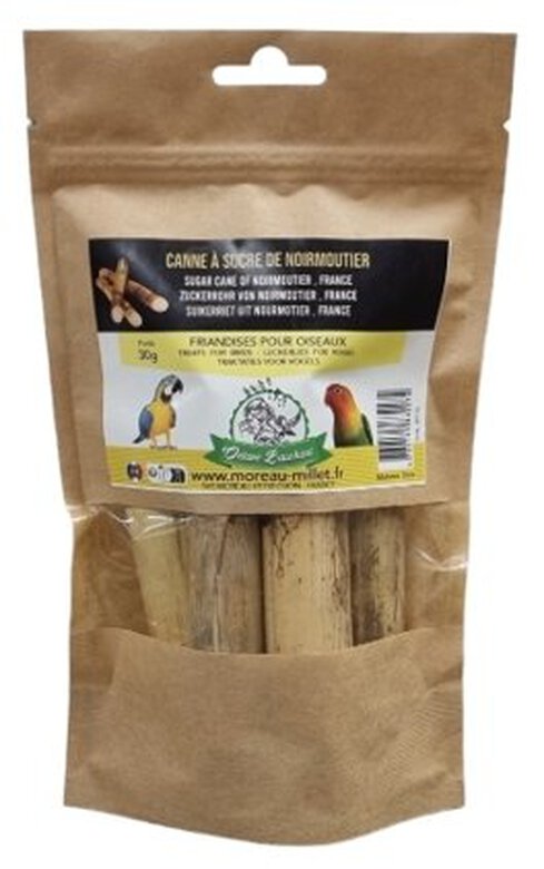Octave Bauchant - Friandises Canne à Sucre Oiseaux - 30g Image numéro 1 Octave Bauchant - Friandises Canne à Sucre Oiseaux - 30g Image numéro 1
