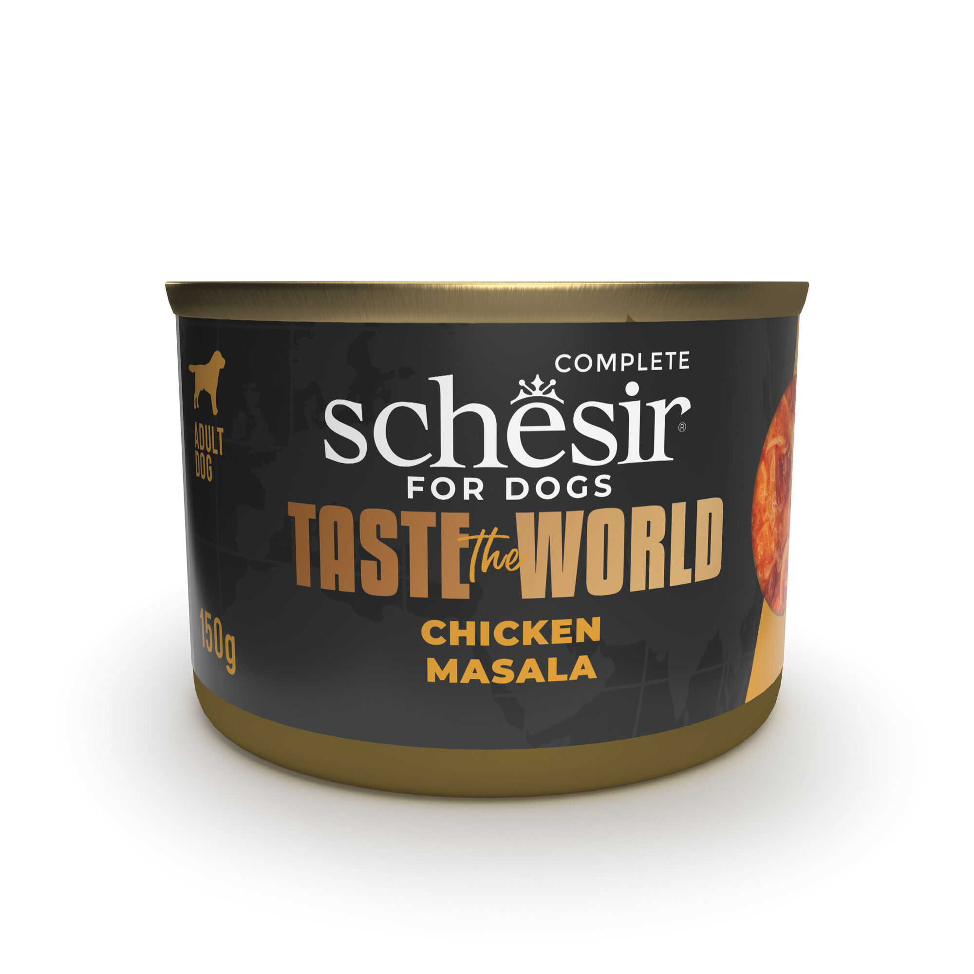 Schesir - P&acirc;t&eacute;e Taste Of The World au Poulet Masala - 150g Image num&eacute;ro 1