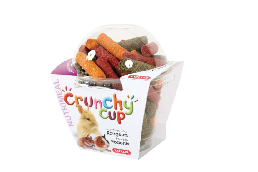 Zolux - Friandises Crunchy Cup Betterave et Luzerne pour Rongeurs - 180g Image num&eacute;ro 1