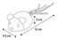 Flamingo - Jouet Karo Souris pour Chats - 12cm Indicateur image numéro 4