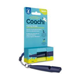 Coachi - Sifflet de Dressage Training Whistle pour Chiens - Bleu