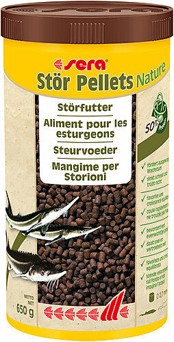 Sera - Sterlet Pellets Nature pour Petits Esturgeons - 650g Image num&eacute;ro 2