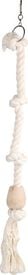 Flamingo - Jouet Corde Tarzan M pour Perruches et Perroquets - 74cm