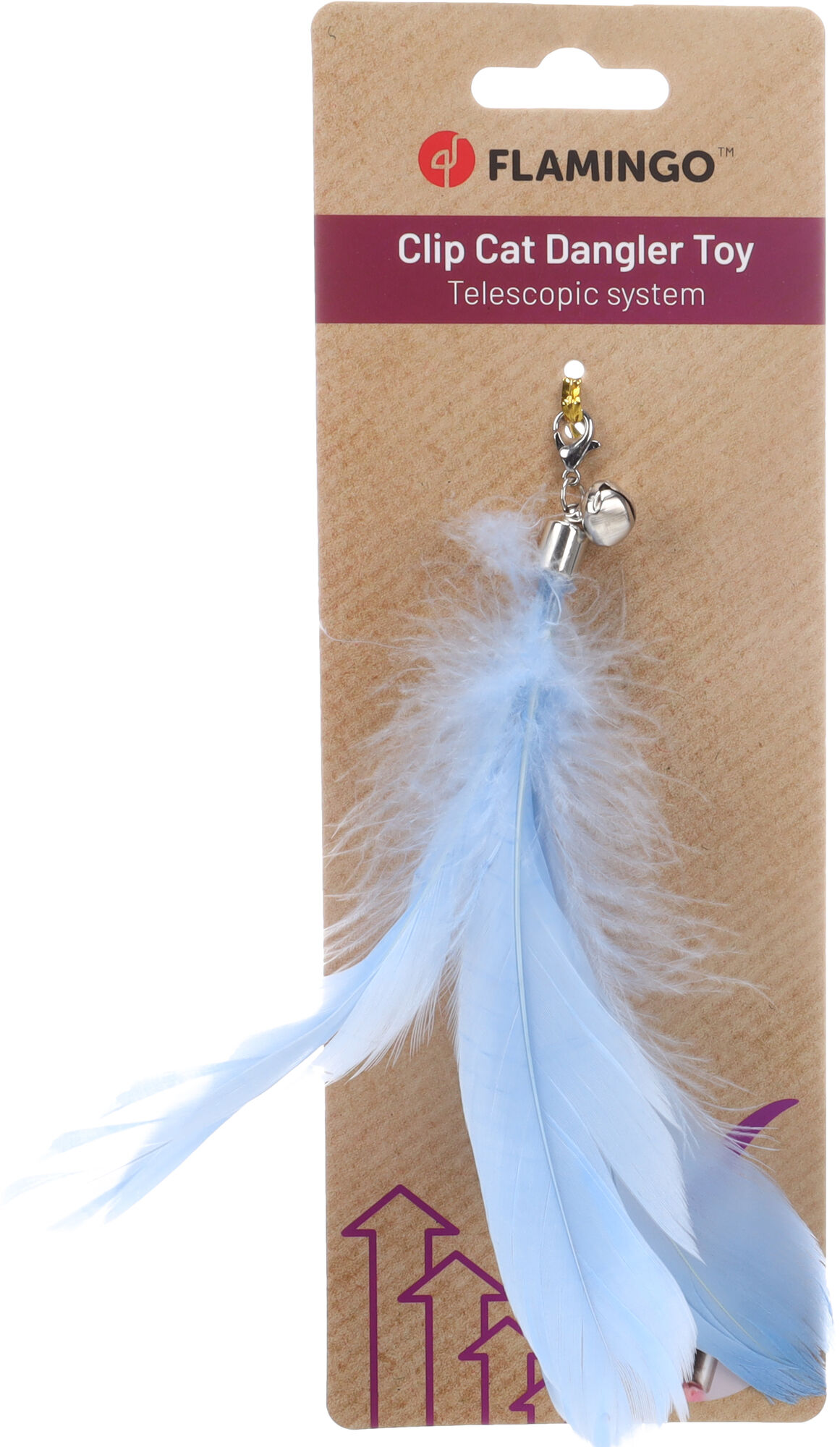 Flamingo - Jouet Clu pour Canne &agrave; P&ecirc;che - 20cm Image num&eacute;ro 8