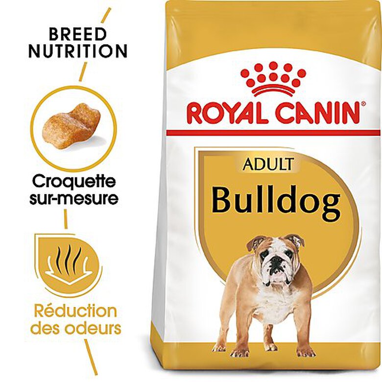 Royal Canin - Croquettes Bulldog pour Chien Adulte - 12Kg image number null