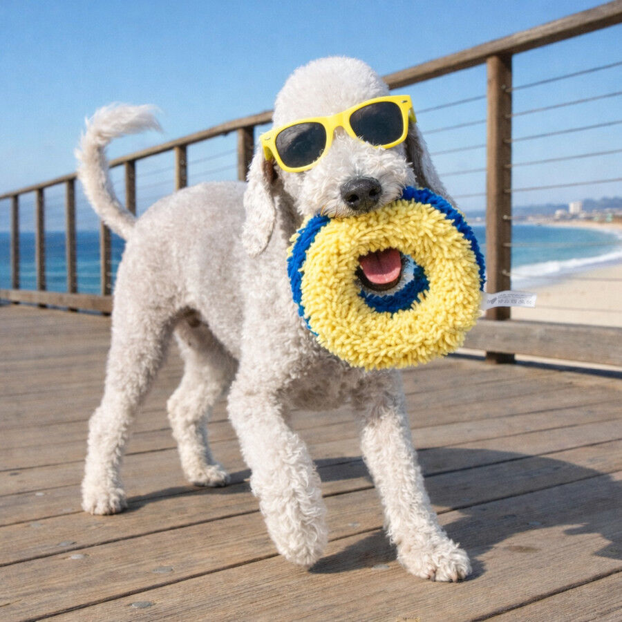 Summer Vibes - Peluche Anneau Flottante pour Chiens - 13cm Image num&eacute;ro 6