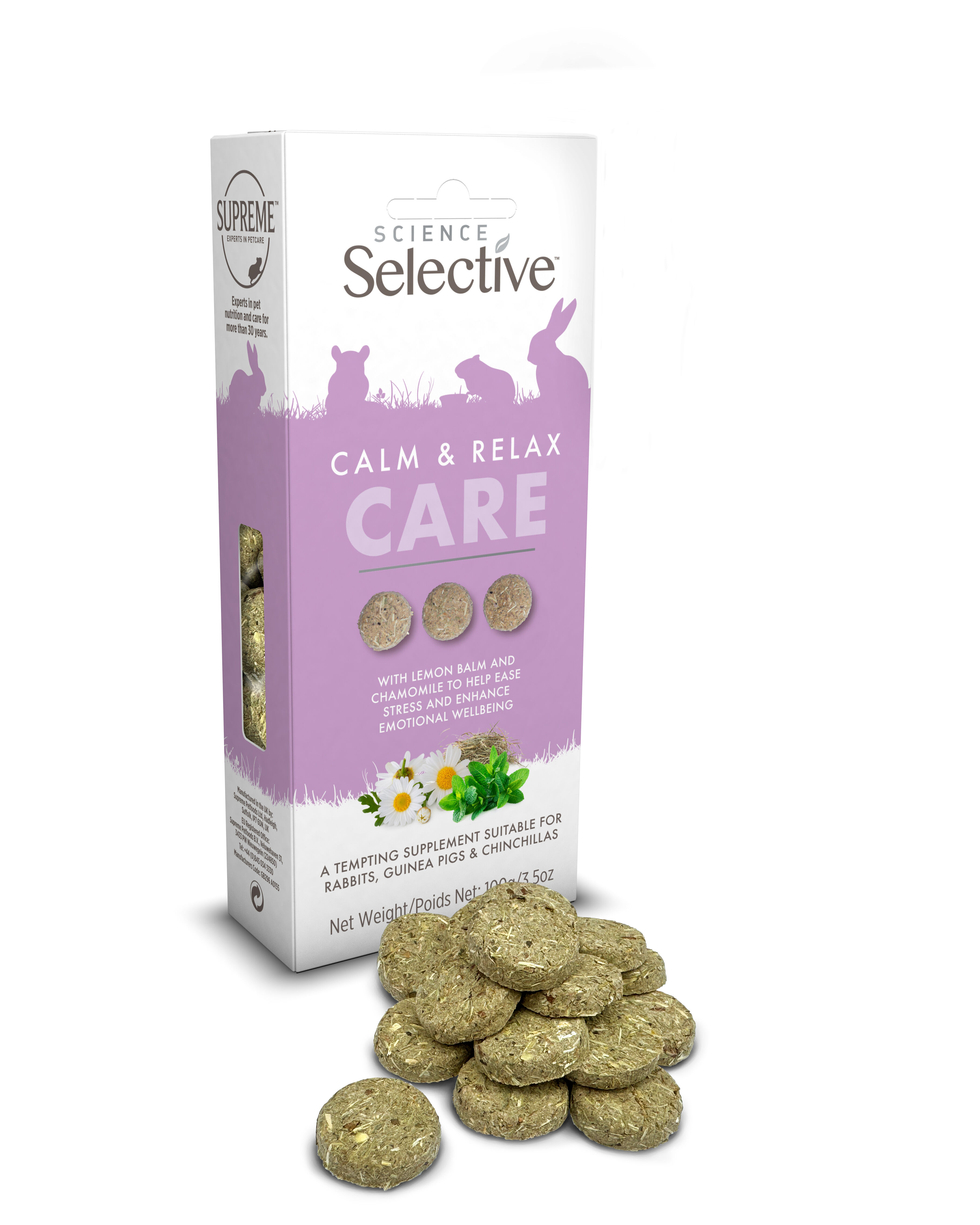 Science Selective - Friandises Calm & Relax Care pour Rongeurs - 100g Image num&eacute;ro 1
