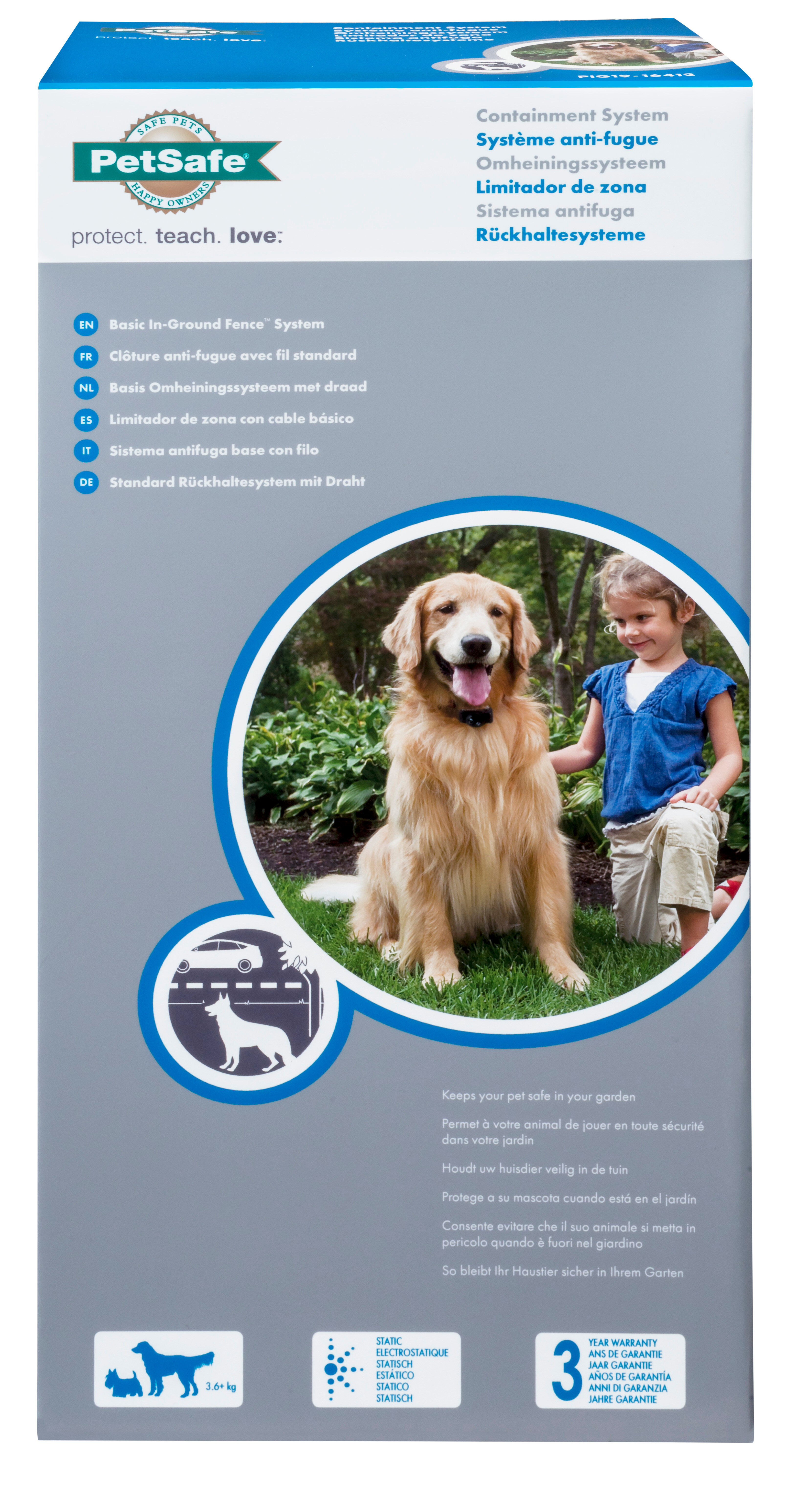 PetSafe - Cl&ocirc;ture Anti-Fugue PIG19-16412 pour Chien - 15cm Image num&eacute;ro 1