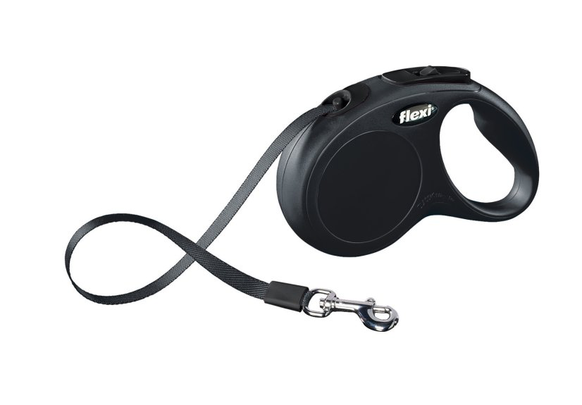 Flexi - Laisse Classic avec Sangle pour Chien Noir - S (5m) Image num&eacute;ro 3