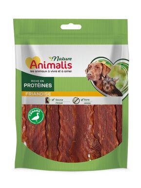 Animalis Nature - Friandises Filet de Canard pour Chien