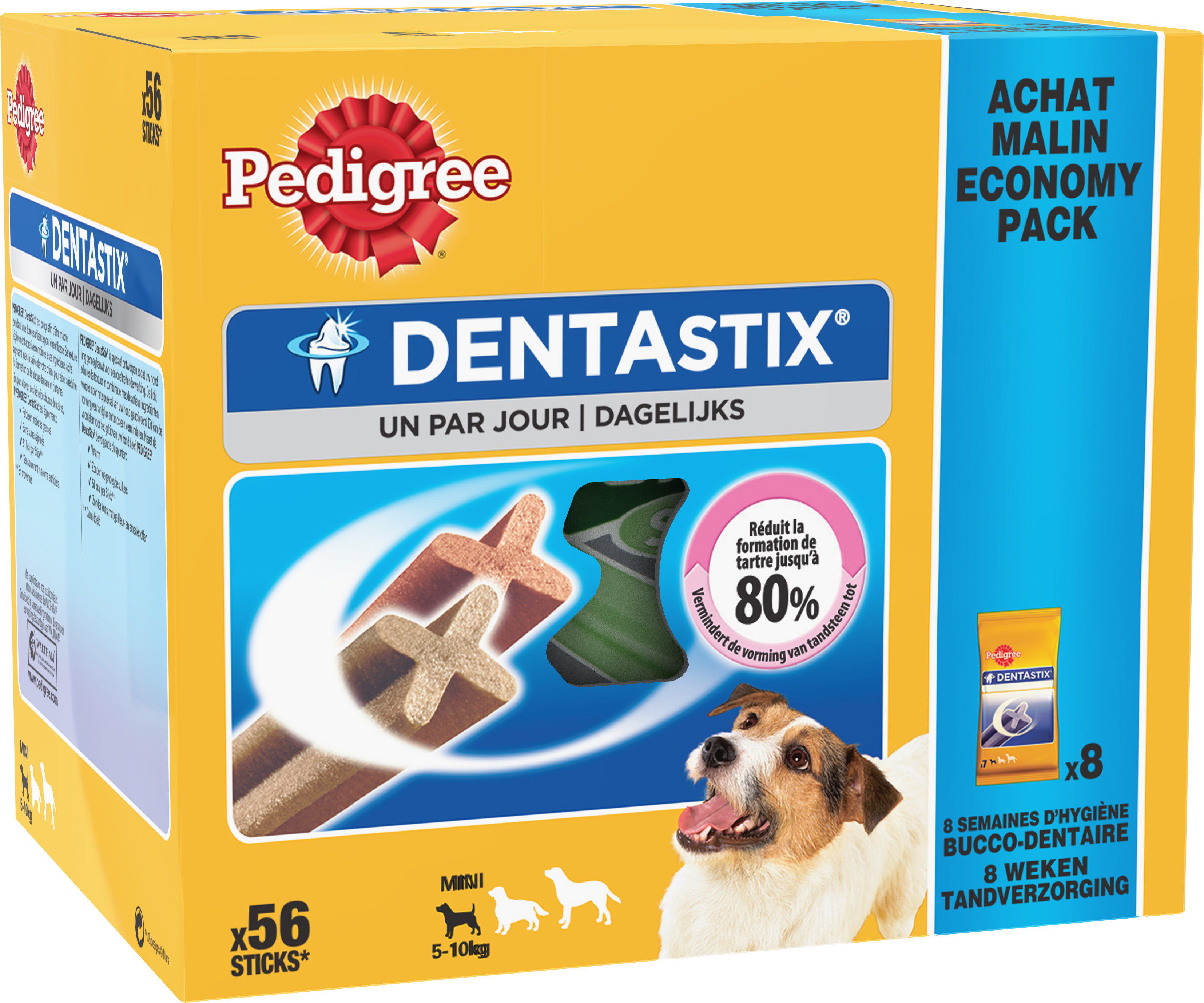 Pedigree - Friandises Dentastix de 56 Sticks pour Chien de Petite Taille - 880g Image num&eacute;ro 1