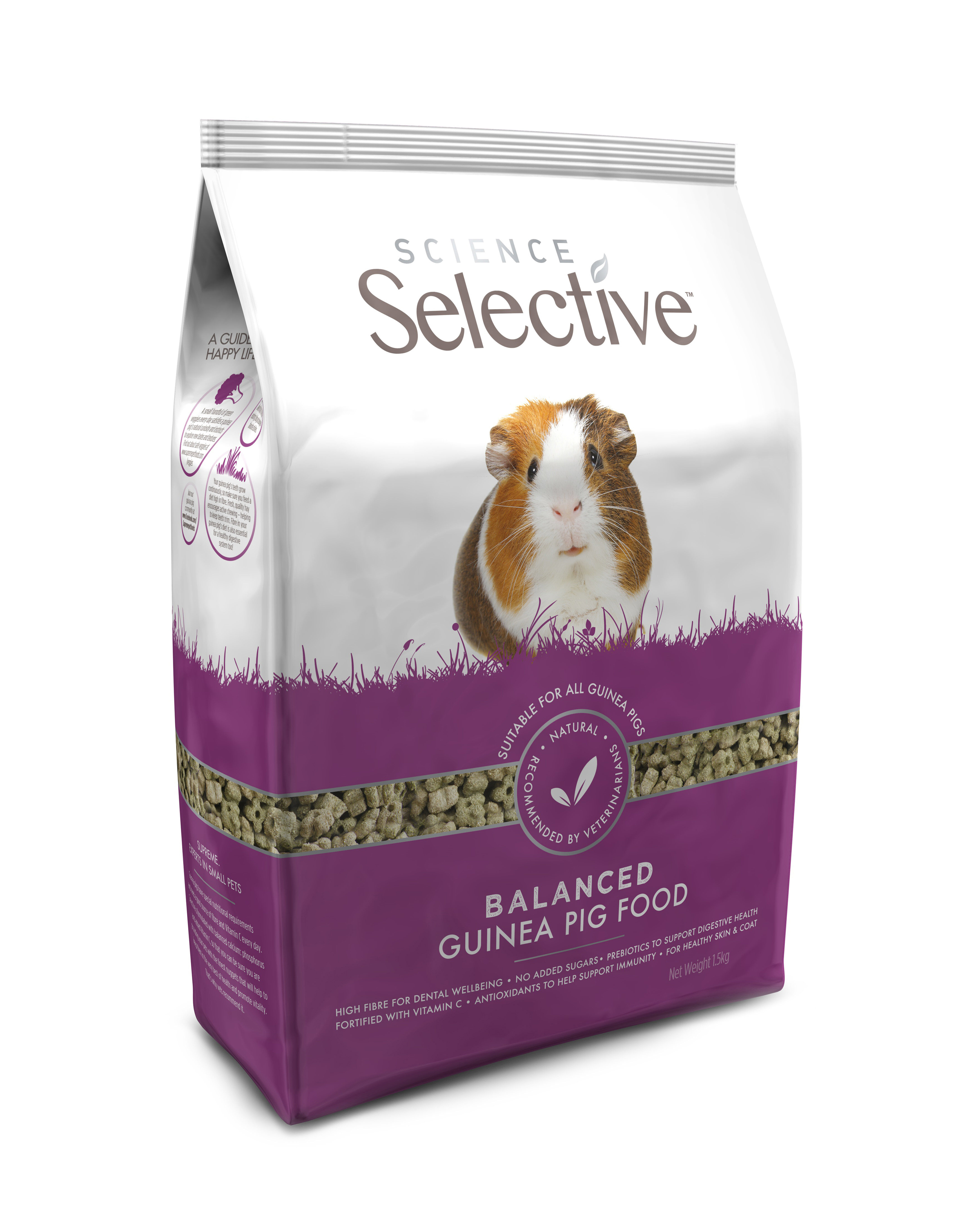 Supreme Science - Aliments Selective pour Cochon d'Inde - 1,5Kg Image num&eacute;ro 2