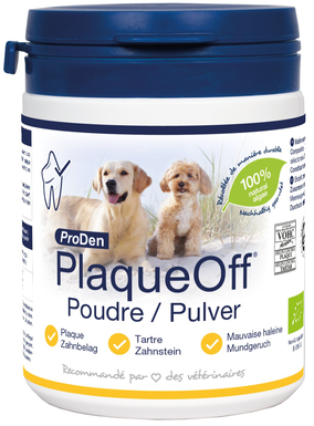 Proden - Plaque Off Poudre/Pulver pour Chiens - 180g
