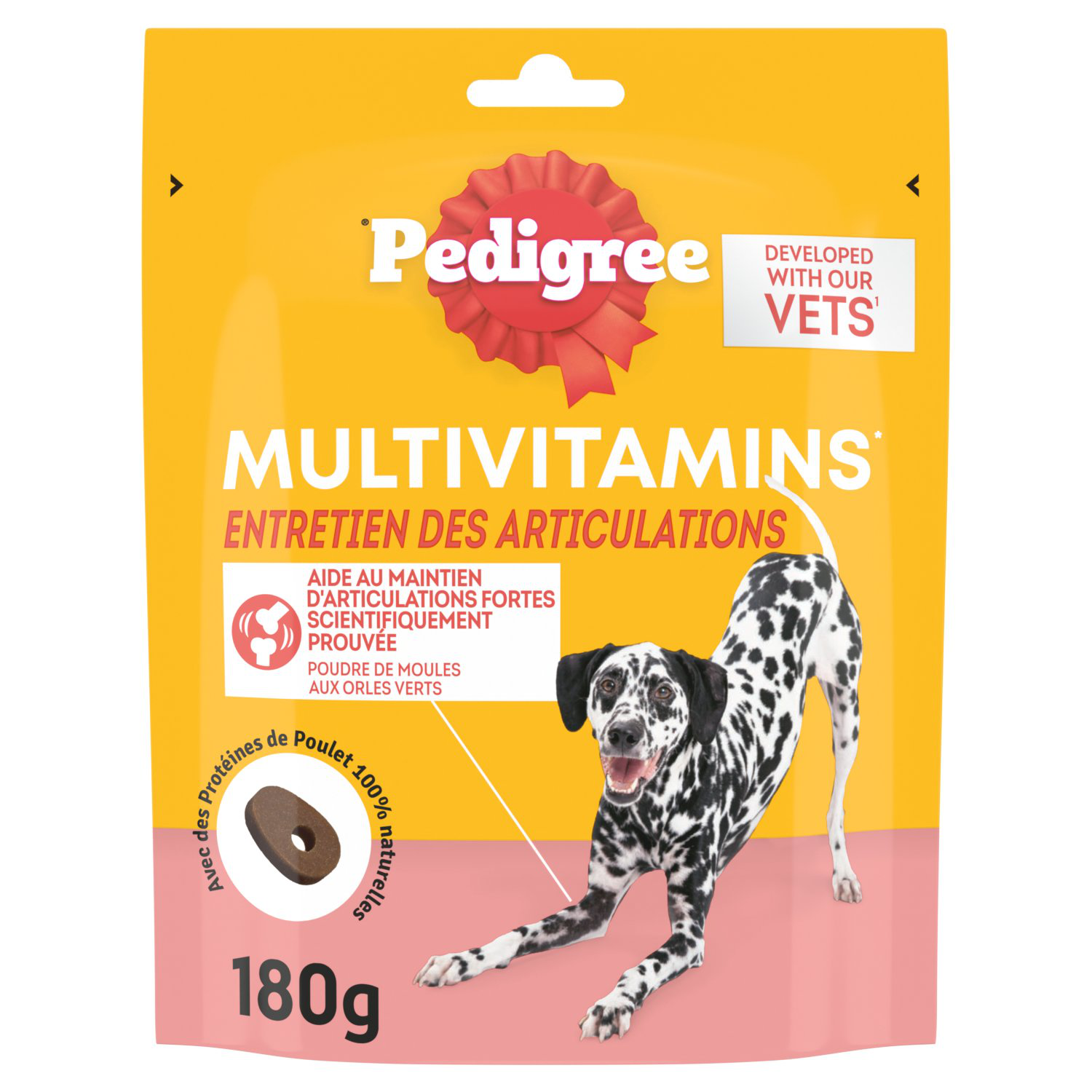 Pedigree - Friandises Multivitamins Entretien des articulations pour Chiens - 180g Image num&eacute;ro 1