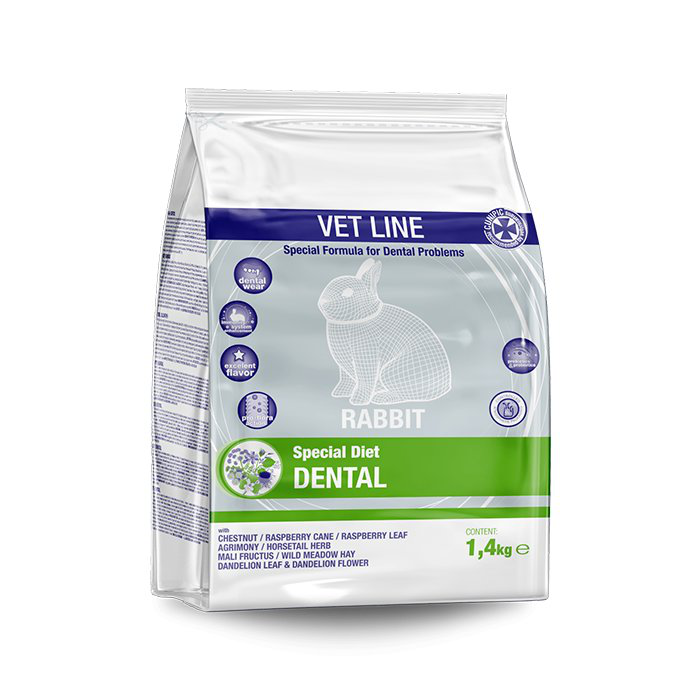 Cunipic - Aliment Vet Line Dental pour Lapins - 1.4 kg Image num&eacute;ro 1