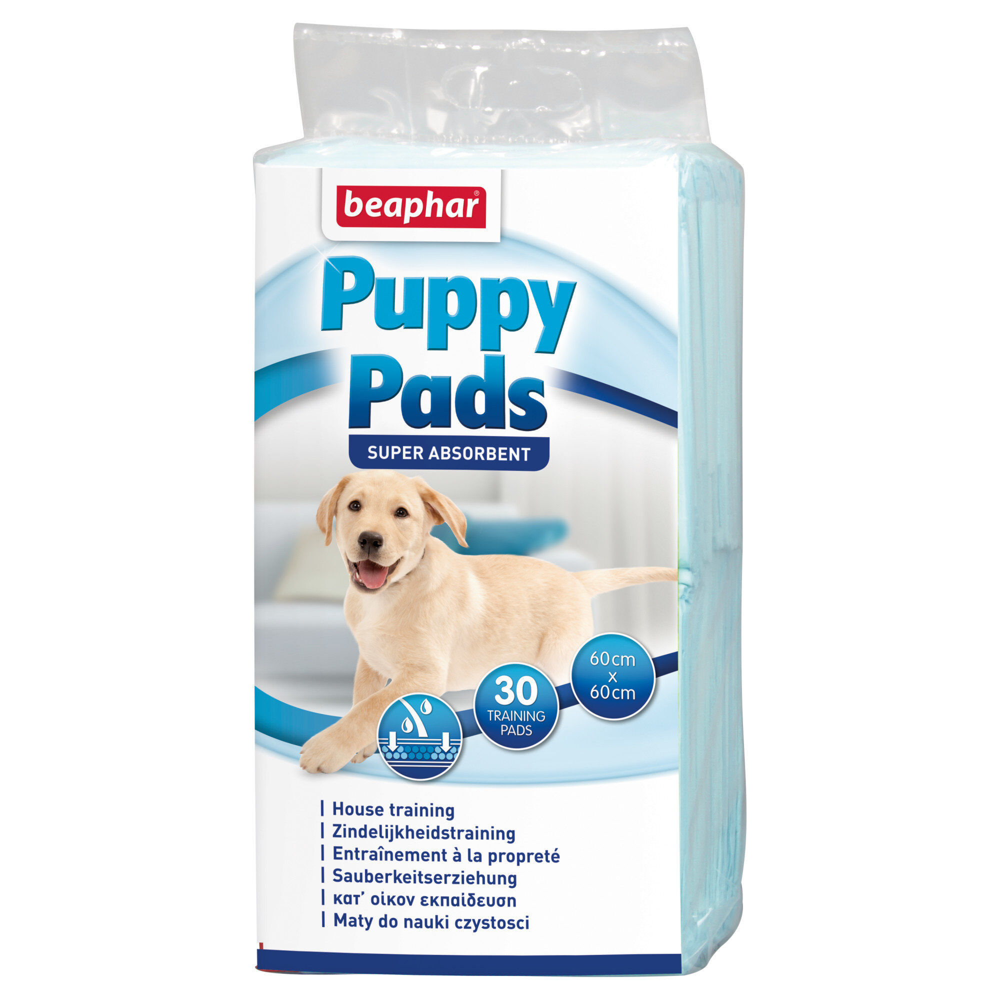 Beaphar - Puppy Pads, tapis de propret&eacute; - sachet de 30 tapis Image num&eacute;ro 1