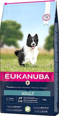 Eukanuba - Croquettes Chien Adulte pour Petite et Moyenne Race Agneau & Riz
