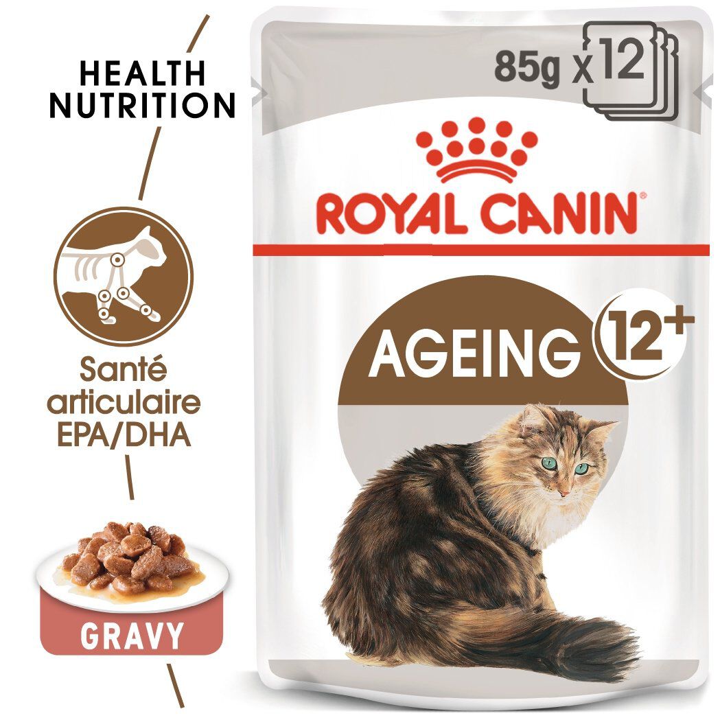 Royal Canin - Sachets Ageing 12+ en Sauce pour Chat - 12x85g Image num&eacute;ro 2