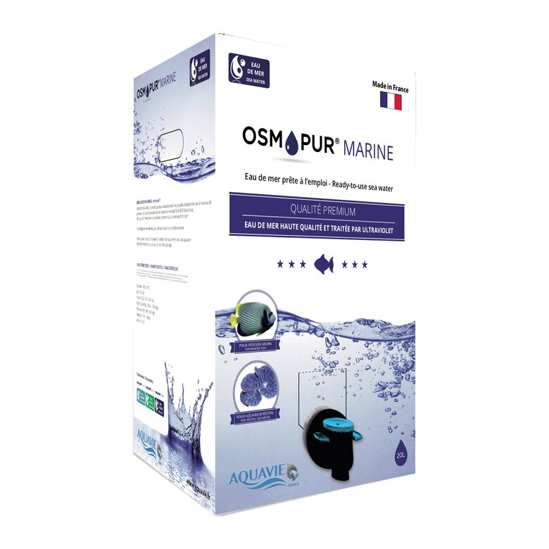 Aquavie - Osmopur Marine pour Poisson d'Eau de Mer - 20L Image numéro 2 Aquavie - Osmopur Marine pour Poisson d'Eau de Mer - 20L Image numéro 2