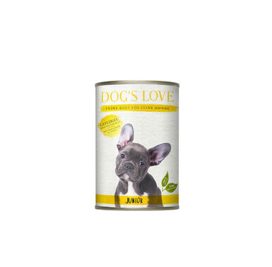 Dog's Love - Boîte Menu Complet 100% Naturel à la Volaille pour Chiot