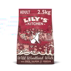 Lily's Kitchen - Croquettes Canard Saumon et Chevreuil Sans Céréales pour Chien