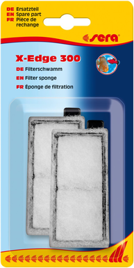 Cartouche de filtration sera, blanche (2 pces) - X-Edge 300