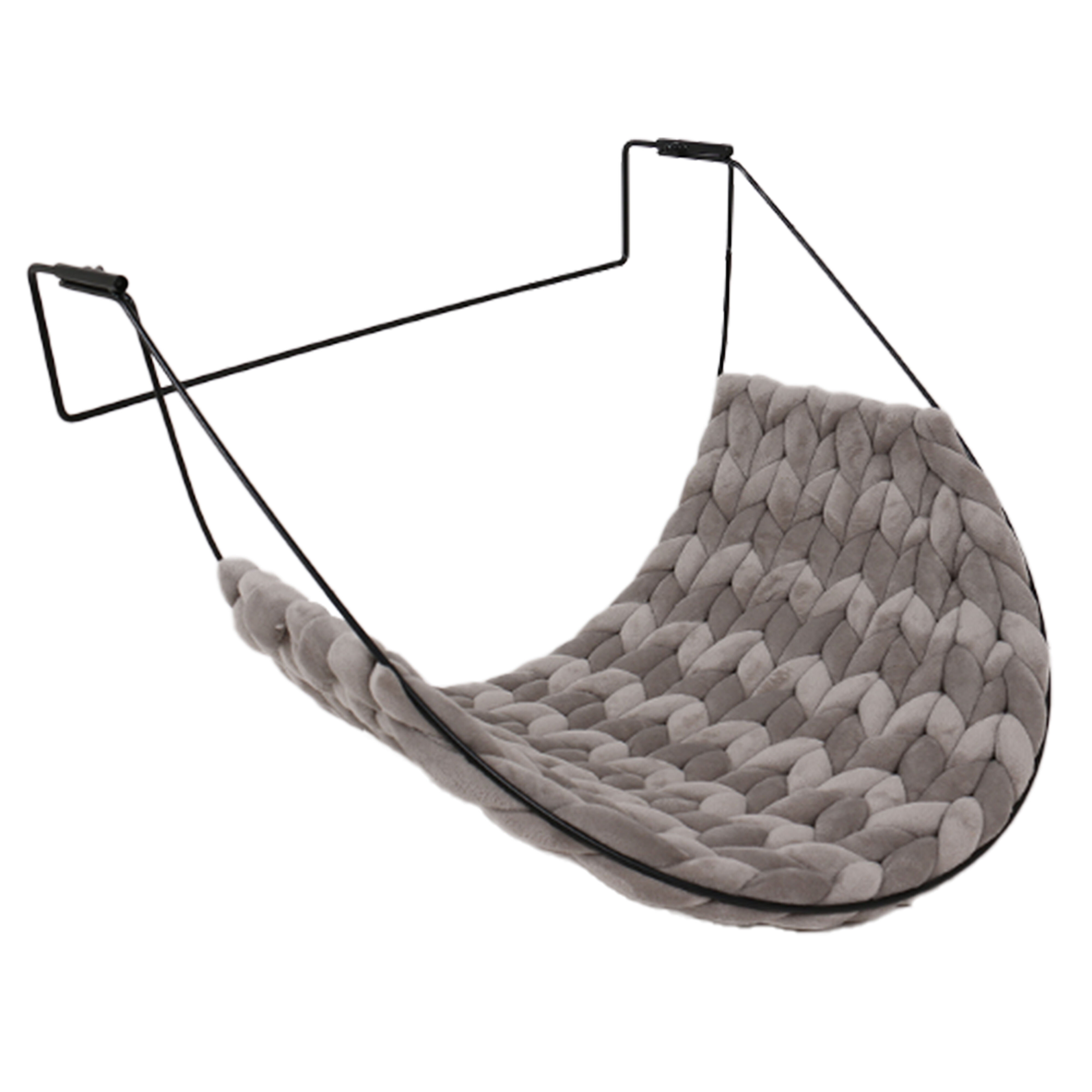D&D - Lit Radiateur Leah Gris Clair pour Chats - 46x38cm Image num&eacute;ro 1