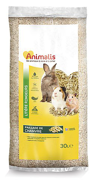 Animalis - Litière Paillage de Chanvre pour Rongeur