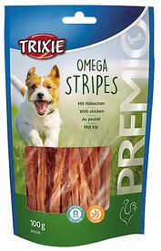 Trixie - PREMIO Omega Stripes au Poulet - 100 g